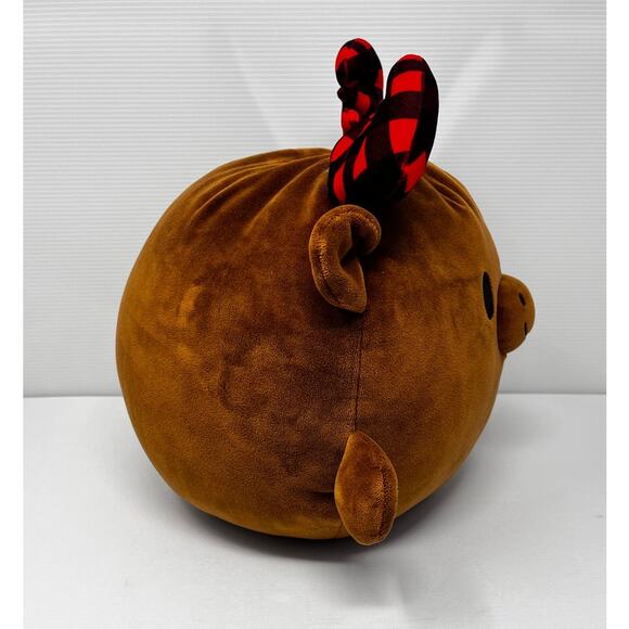 SKOOSHERZ Buffalo Check Moose Build A Bear Plush Toy Pre-Owned in good condition - Picture 2 of 8